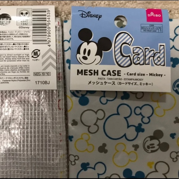 Set of 4 Daiso Disney Mesh Multifunctional Case - Picture 4 of 4